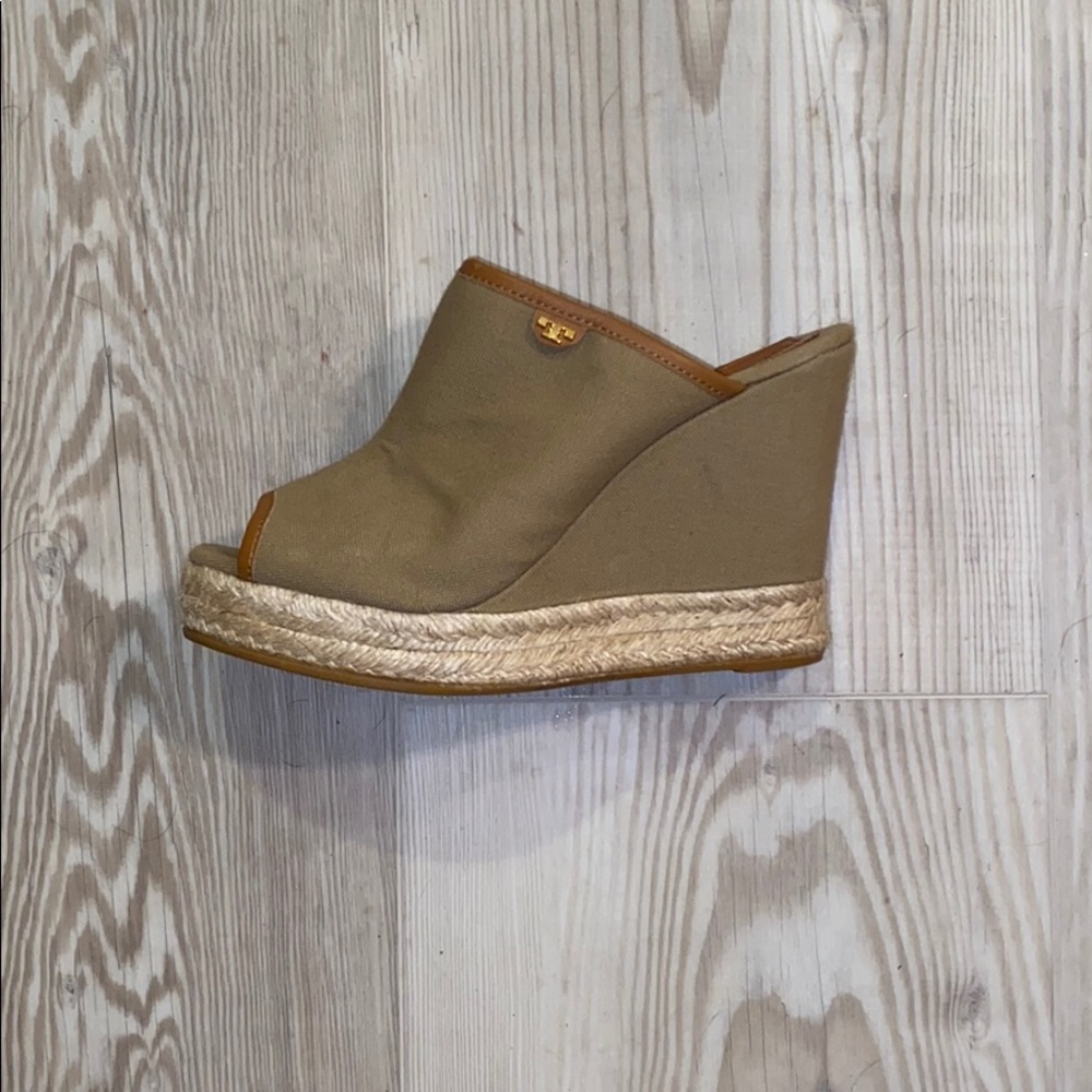 Tory Burch Khaki Wedge